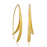 Double Leaf Olive Earrings