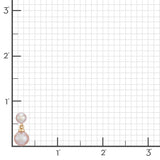 Victoria Earrings in Pink Pearls