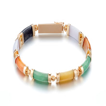 Gump's Signature Josephine Bracelet in Multi-Color Jade