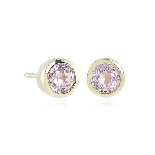 Gump's Signature Mini Dot Earrings in Kunzites