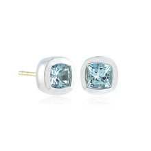 Gump's Signature Melrose Earrings in Aquamarines