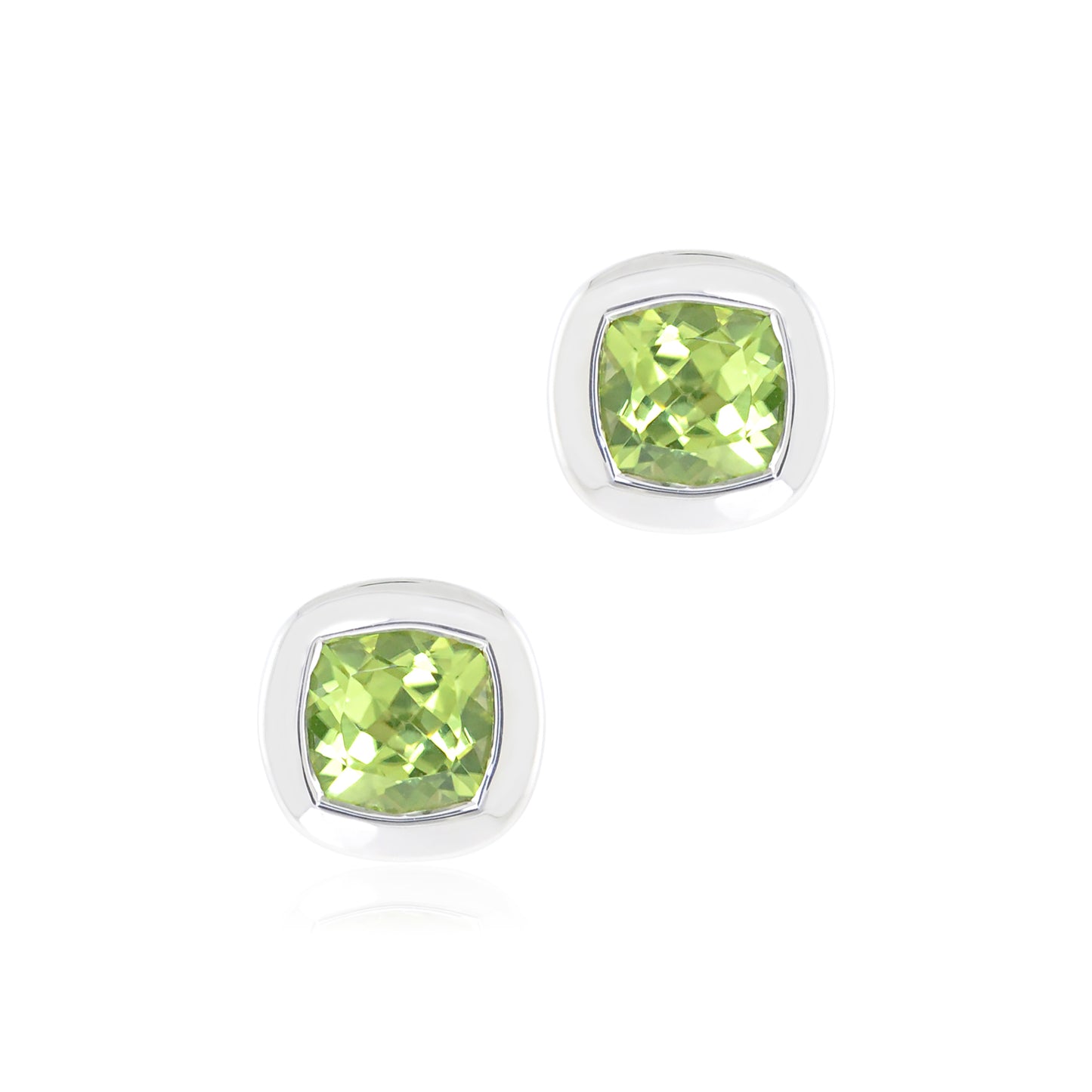 Melrose Earrings in Peridots