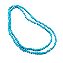 Gump's Signature 5mm Turquoise Rope Necklace