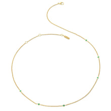 Gump's Signature Emerald Station Necklace