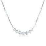 Carbon & Hyde White Gold Cinderella Necklace