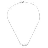 White Gold Cinderella Necklace