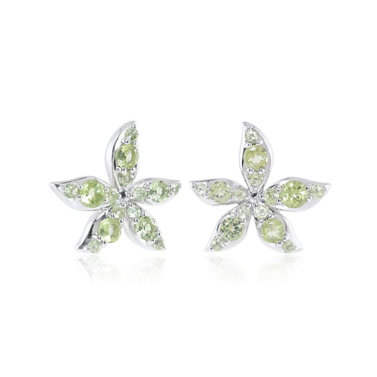 Ava Earrings in Peridot