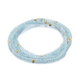 Barbara Heinrich Aquamarine Wrap Bracelet