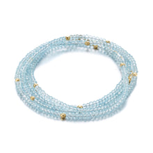 Barbara Heinrich Aquamarine Wrap Bracelet