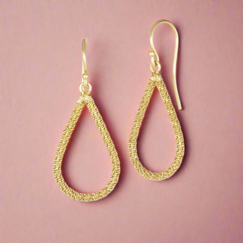 Teardrop Stardust Earrings