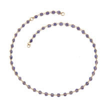 Amáli Woven Tanzanite Necklace