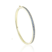 Gump's Signature Tanzanite Hinged Bangle