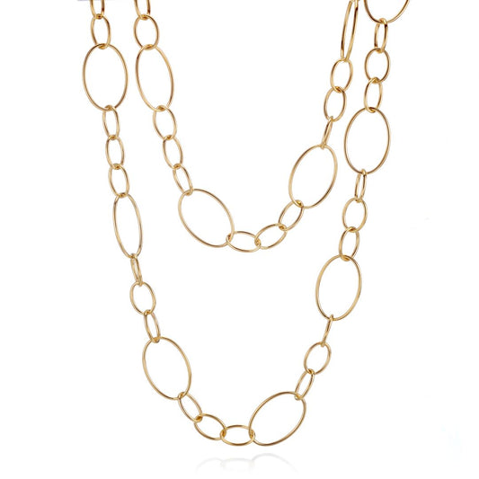 Multi Oval Link Necklace