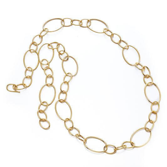 Multi Oval Link Necklace