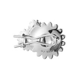 White Daisy Hair Clip