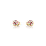 Adel Chefridi Ruby & Diamond Tidal Pool Earrings