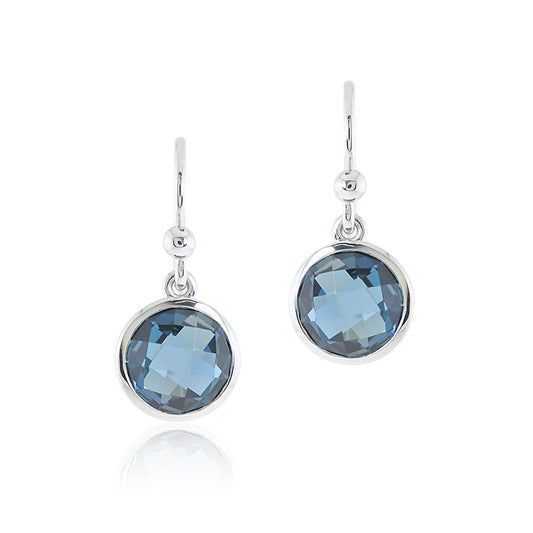 Gump's Signature Marais Earrings in London Blue Topaz