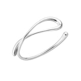 Georg Jensen Mercy Twist Bangle in Silver