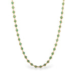Amáli Emerald Woven Necklace