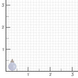 Madison Earrings in Blue Lace Agate & Diamonds