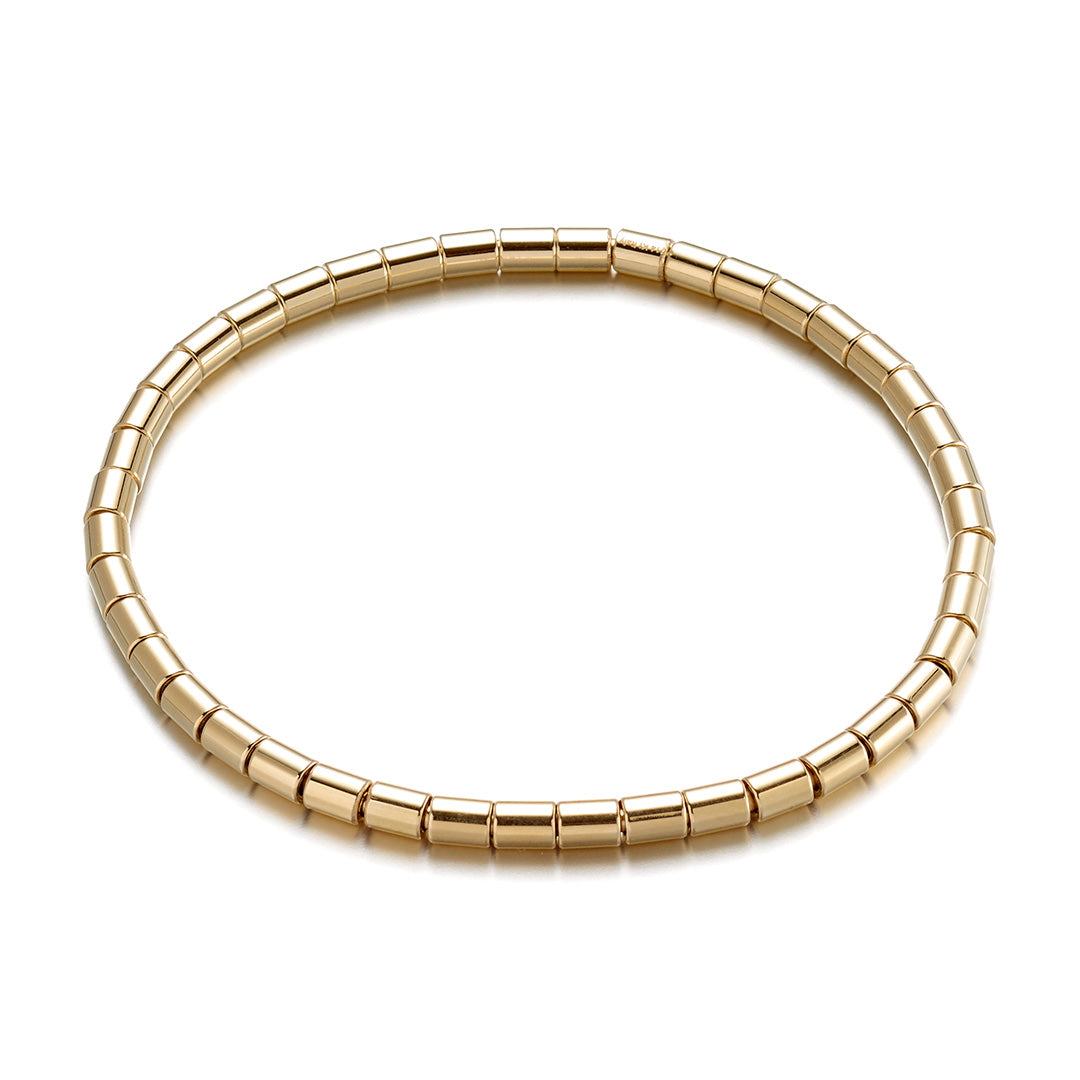 Frederic Sage Men's Gold Stretch Bracelet