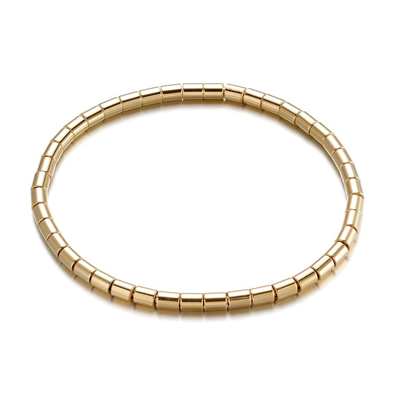 Frederic Sage Men's Gold Stretch Bracelet