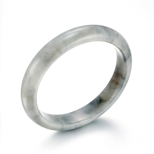 Gump's Signature 59mm Gray-Platinum Jadeite Bangle