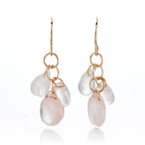Rose Quartz Drop Earrings