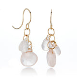 Rose Quartz Drop Earrings
