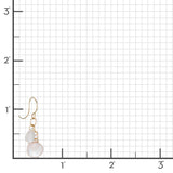 Rose Quartz Drop Earrings