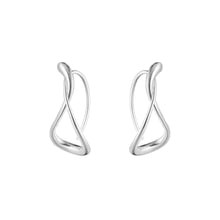 Georg Jensen Mercy Earhoops in Silver