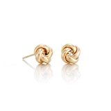 Petite Gold Knot Earrings