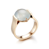 Ice Jade Cabochon Ring