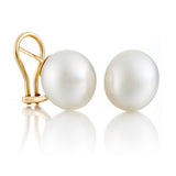 13mm White South Sea Pearl Earrings
