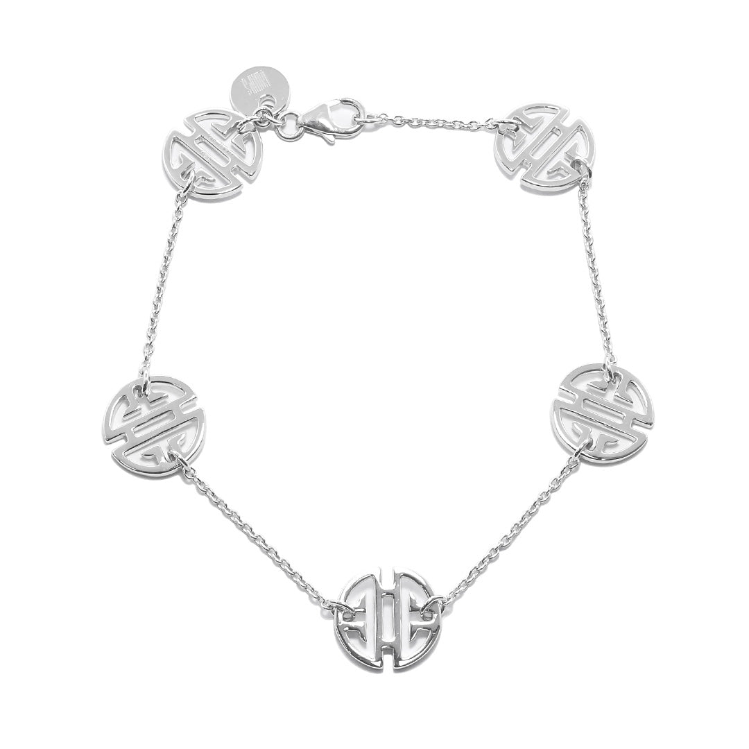 Gump's Signature Silver Shou 5-Station Bracelet