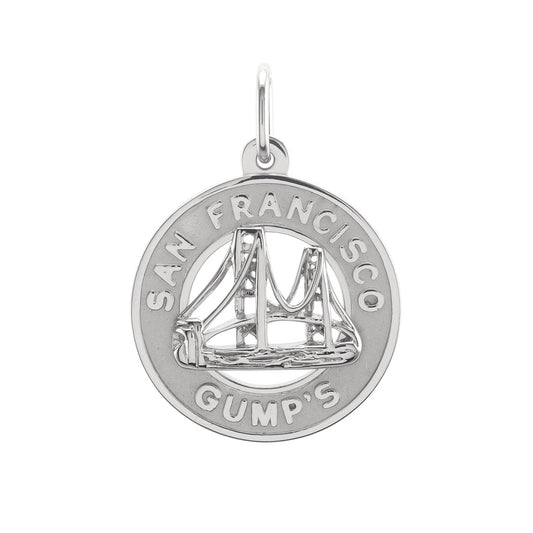 Gump's Signature Silver Gump's San Francisco Charm