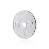 Silver Good Luck Token