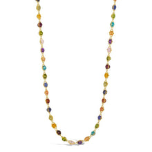 Amáli Multi-Colored Gemstone Woven Necklace