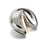 Silver Fortune Cookie Box, Large