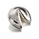 Gump's Signature Silver Fortune Cookie Box, Large