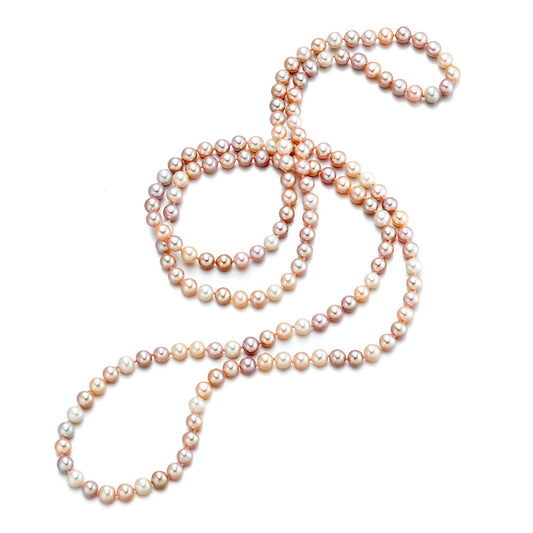 Gump's Signature 5mm Pastel Pearl Rope Necklace