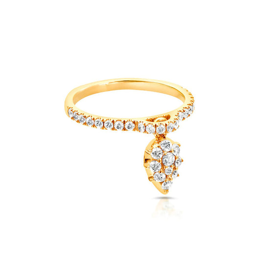 Carbon & Hyde Diamond Swing Ring