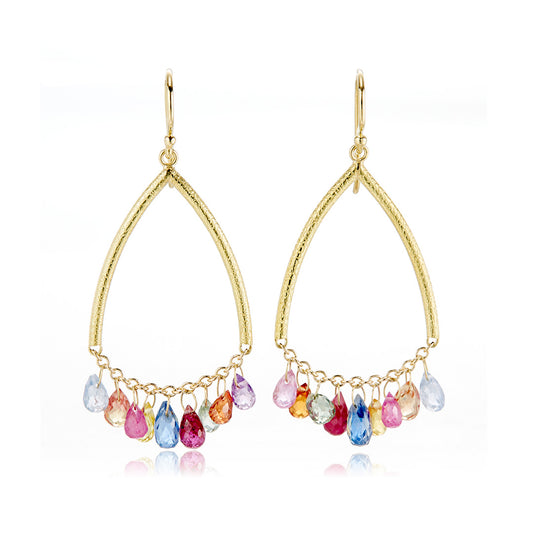 Barbara Heinrich Rainbow Arch Earrings