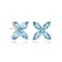 Gump's Signature Stella Earrings in Swiss Blue Topaz