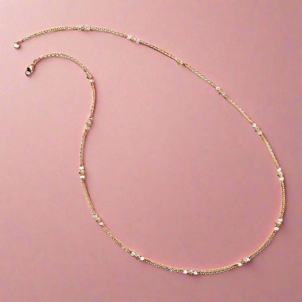 Pearl Whisper Chain Necklace