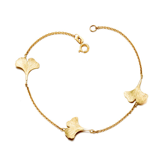 Gump's x Gudrun Langner Ginkgo Station Bracelet