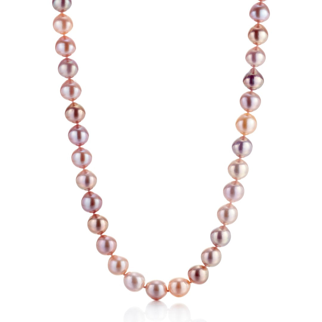 8-10mm Pastel Pearl Necklace