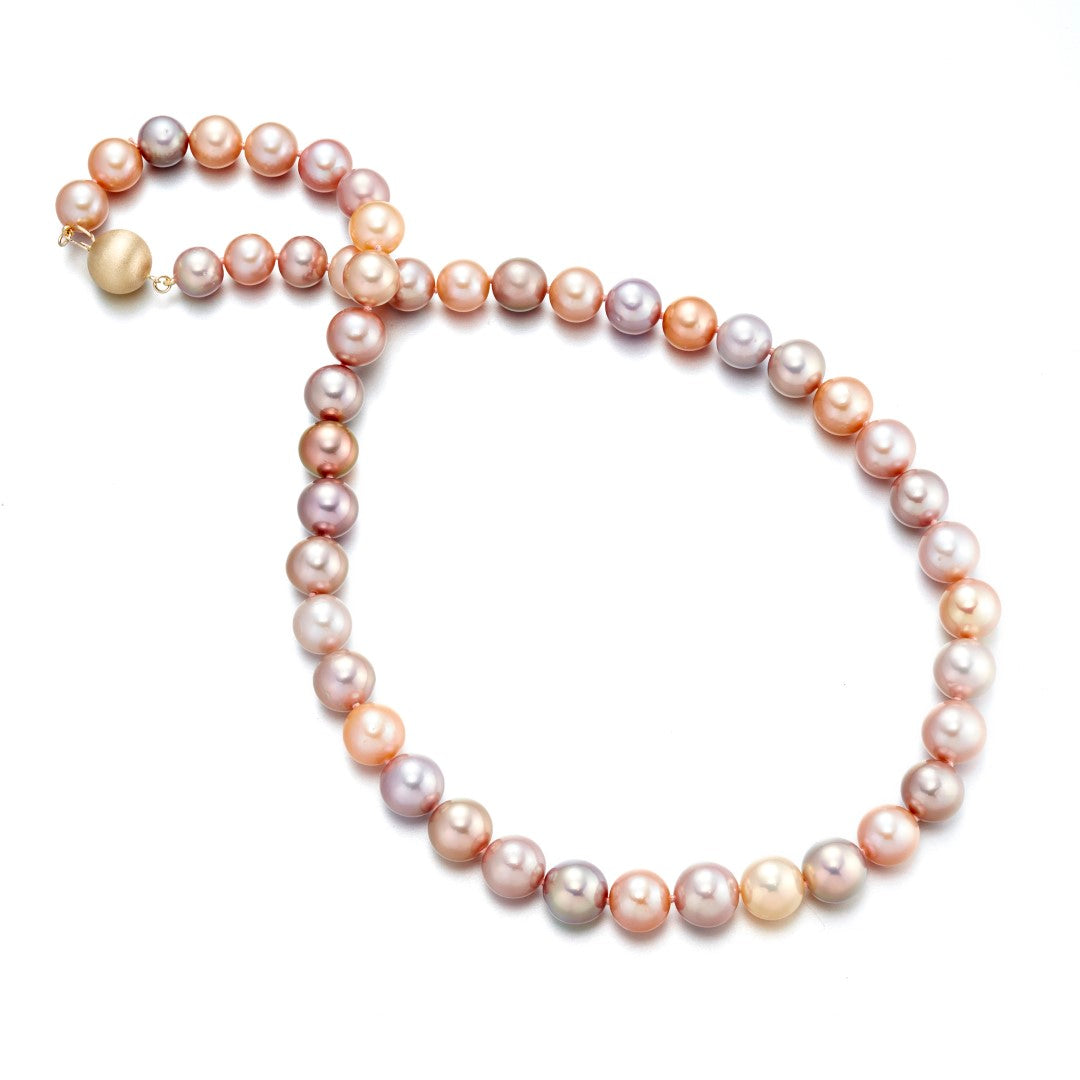 8-10mm Pastel Pearl Necklace