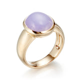 Gump's Signature Lavender Jade North-South Ring
