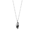 Georg Jensen 2024 Heritage Black Onyx Blossom Pendant Necklace